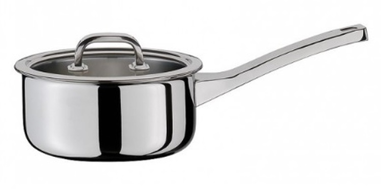 Steelpan 16 cm met deksel