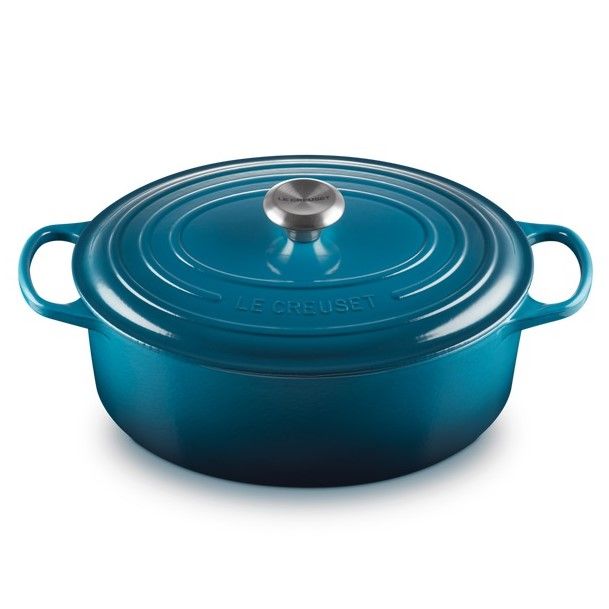 Deep Teal 29 cm ovaal