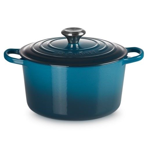 Deep Teal Rond 24 cm Hoog model