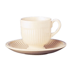 Espressokop en schotel