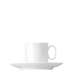 Espressokop en schotel