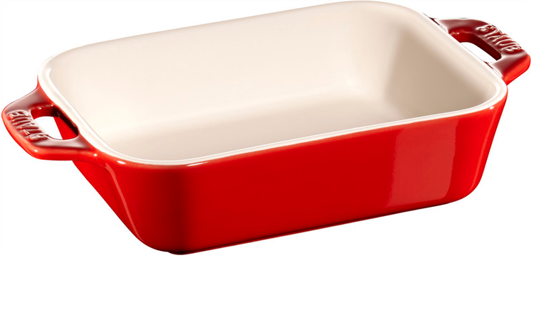 Ovenschaal Rood 34 x 24cm.
