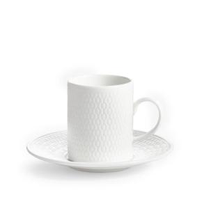 Espressokop en schotel