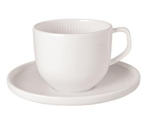 Espressokop en schotel