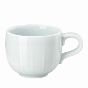 Espressokop met oor en schotel