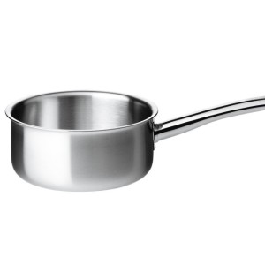 Steelpan 16 cm, laag model zonder deksel