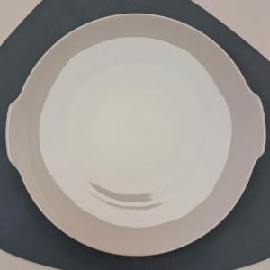 Gebakschaal 28 cm met oortjes *Winkelmodel!*