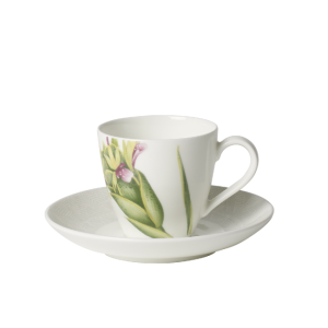 Espressokop en -schotel