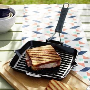 Vierkant met inklapbare steel