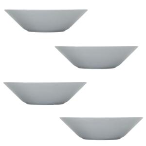 Set van 4 diepe borden 21 cm