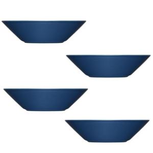 Set van 4 diepe borden 21 cm