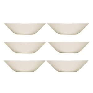 Set van 6 diepe borden 21 cm