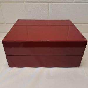 Cassette kist Rood Gelakt