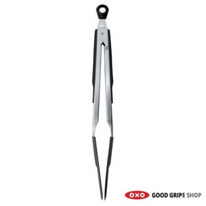 Serveertang met nylon kop 30 cm