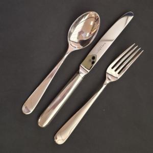 Dessertcouvert 3-delig