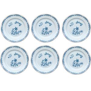 Set van 6 dinerborden