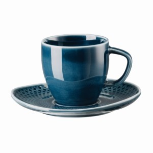 Espressokop en schotel