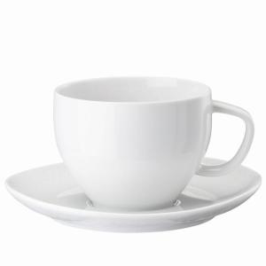 Cafe au lait kop en schotel