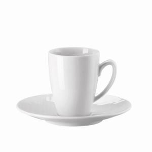 Espressokop en -schotel