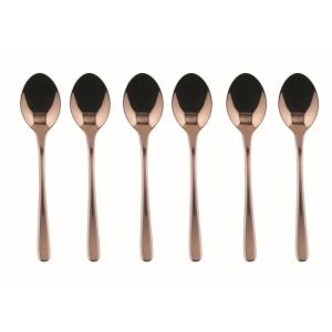 Copper Set van 6 lepeltjes