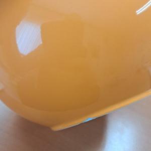 Slaschaal 17 cm #scherfje onderrand#