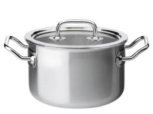 Kookpan 16 cm met glasdeksel