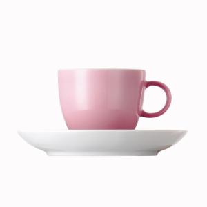 Espressokop en schotel