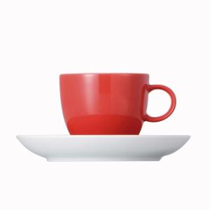 Espressokop en schotel