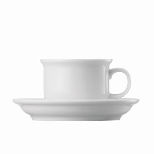 Espressokop en schotel