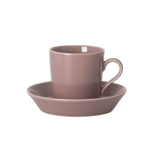 Espressokop en schotel