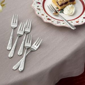 Set van 6 gebaksvorkjes