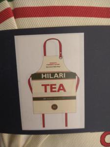 Katoenen schort Hilaritea