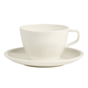 Ontbijtkop en schotel