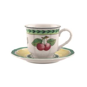 Espressokop en schotel