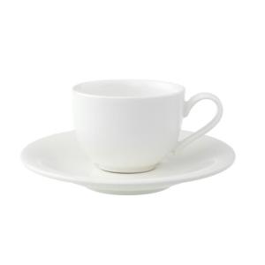 Espressokop en schotel