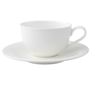 Ontbijtkop en schotel