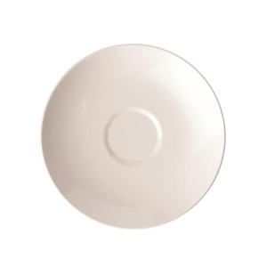 Schotel voor koffiekop wit