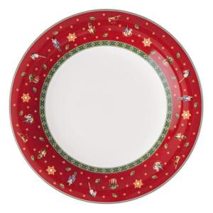 Dinerbord 27 cm Rood